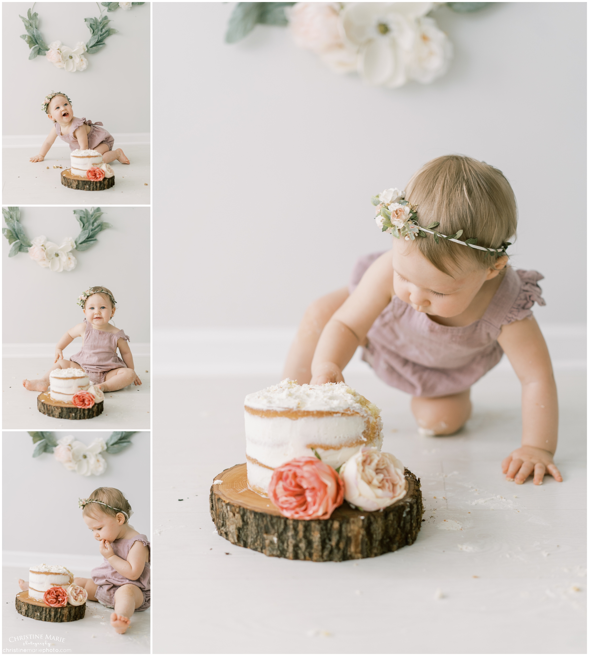 atlanta cake smash photography 