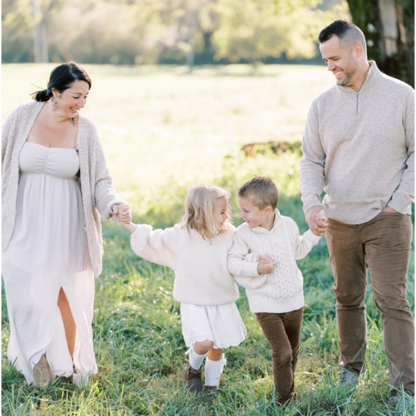 Atlanta Family Photography | Light and airy fall family photos