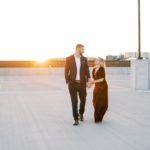 cumming engagement photographer parking deck photos