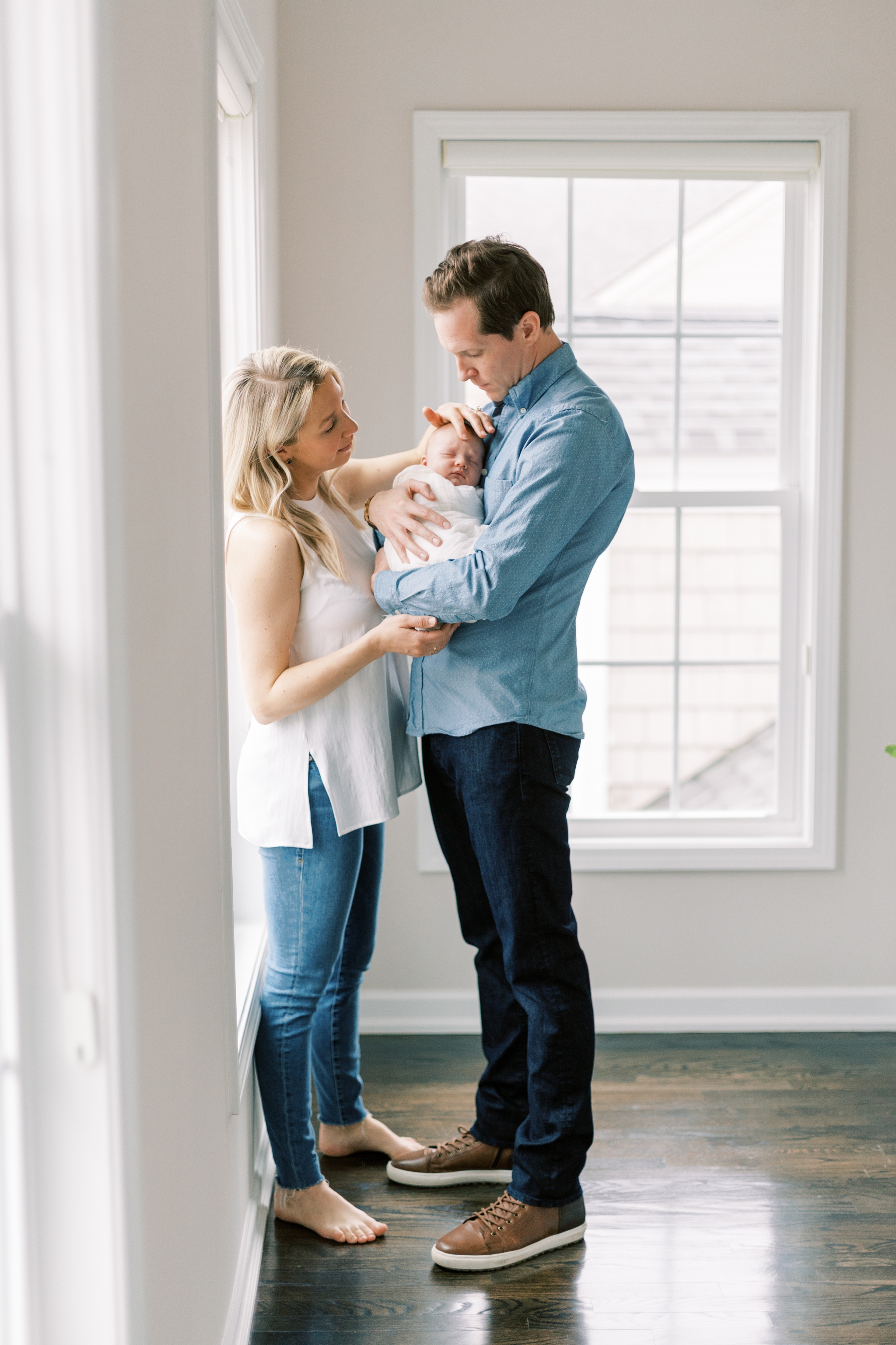 natural newborn photography in the home Atlanta,GA