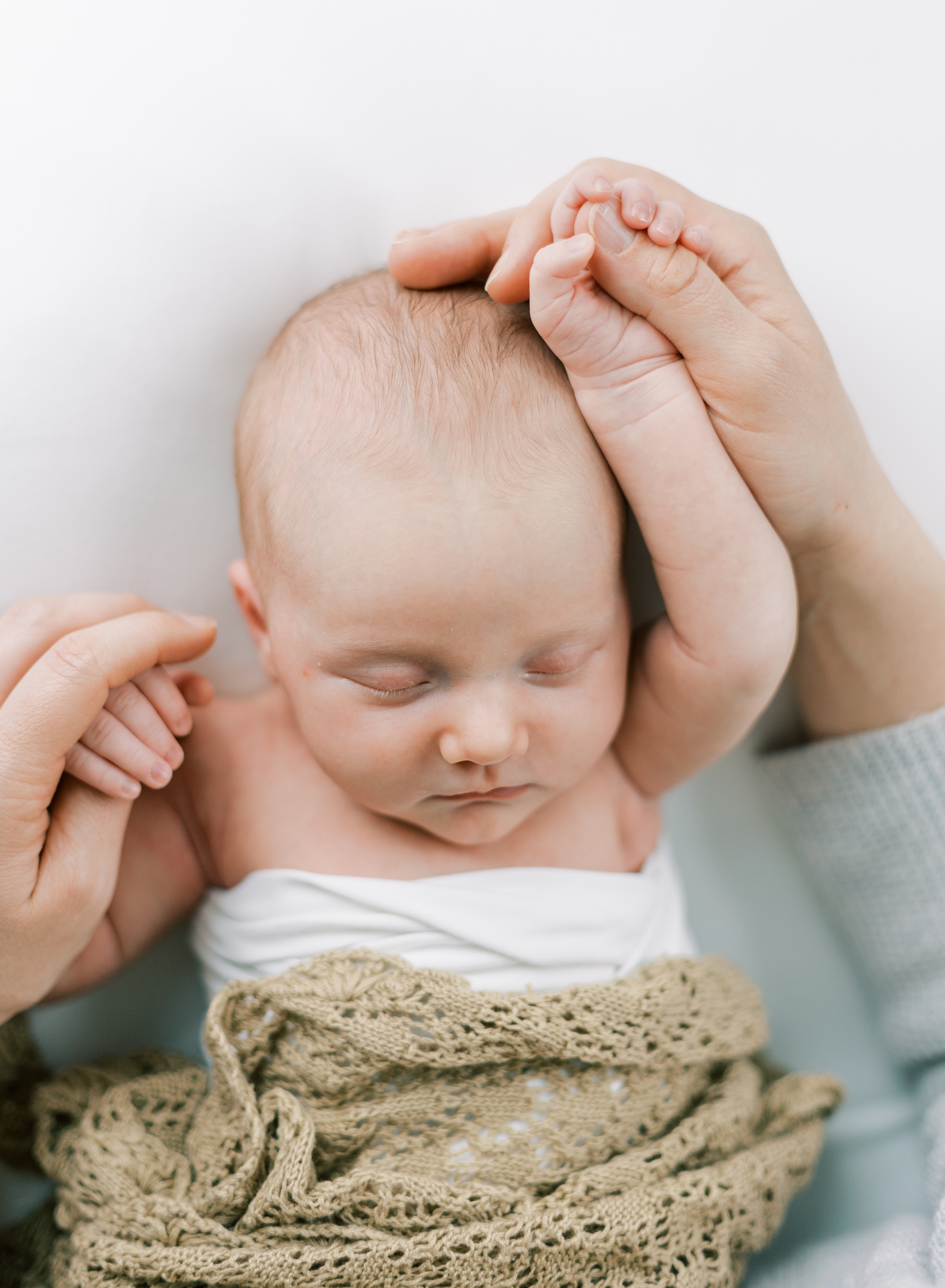 natural newborn photography in roswell ga
