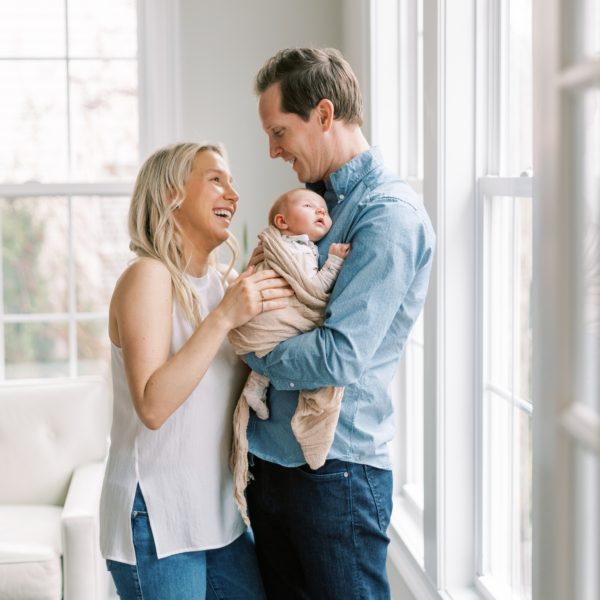 Roswell Newborn Photographer | Casual and natural lifestyle newborn photos