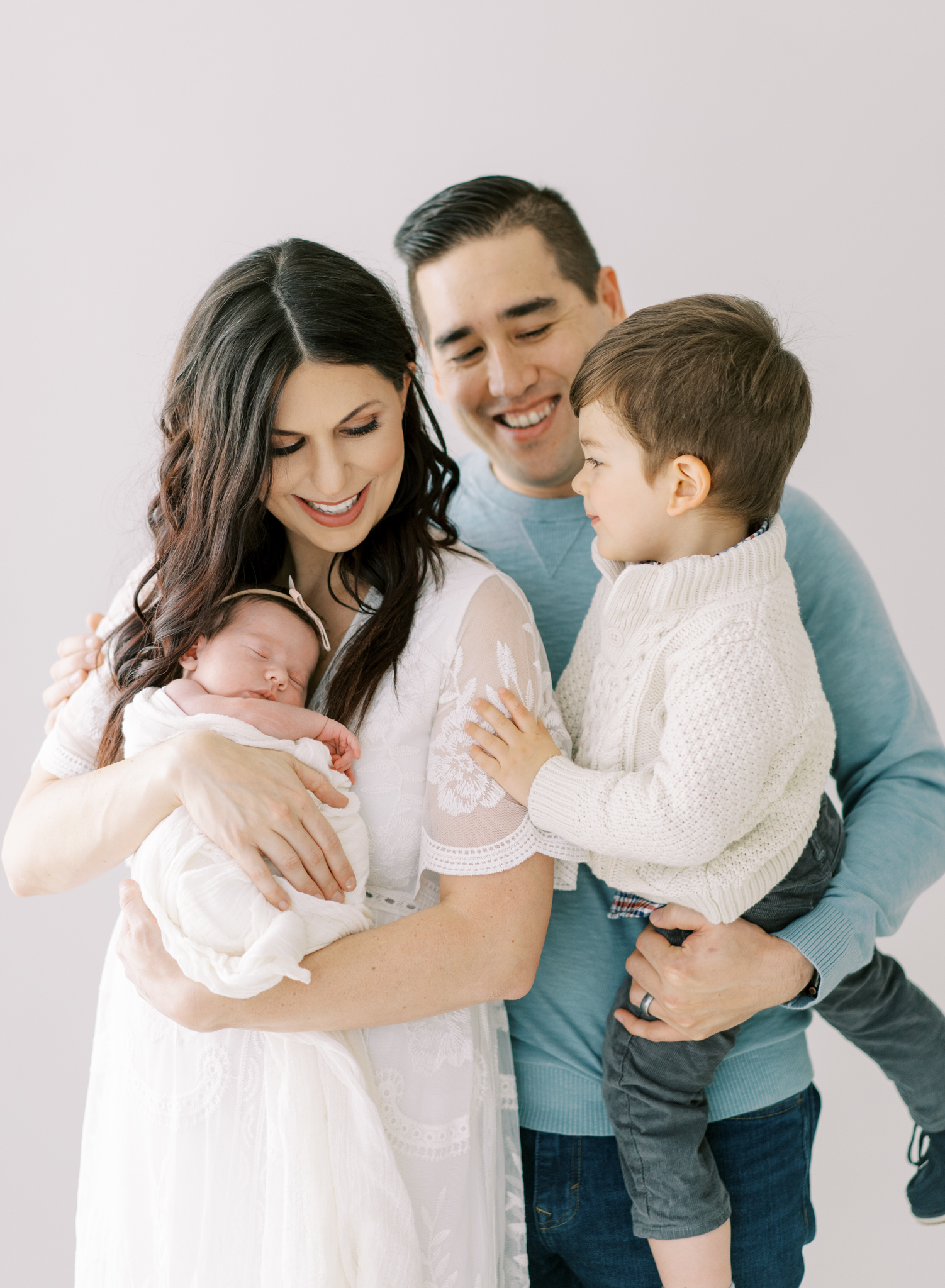 light and airy newborn photos in Cumming, GA