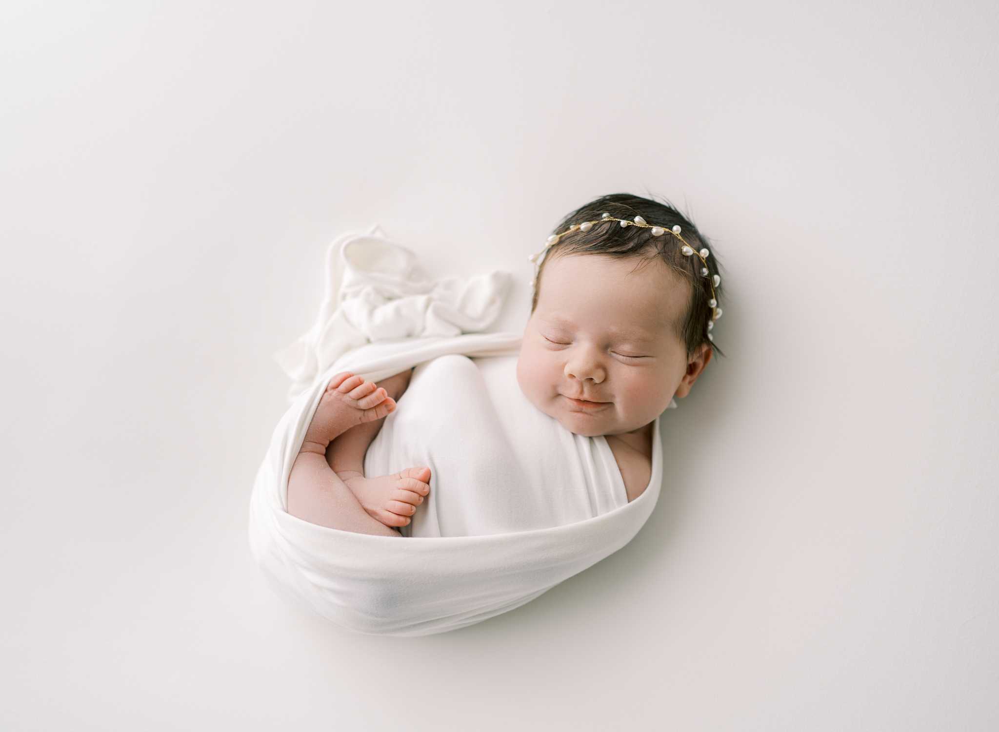 smiling baby, North Georgia best newborn photographer
