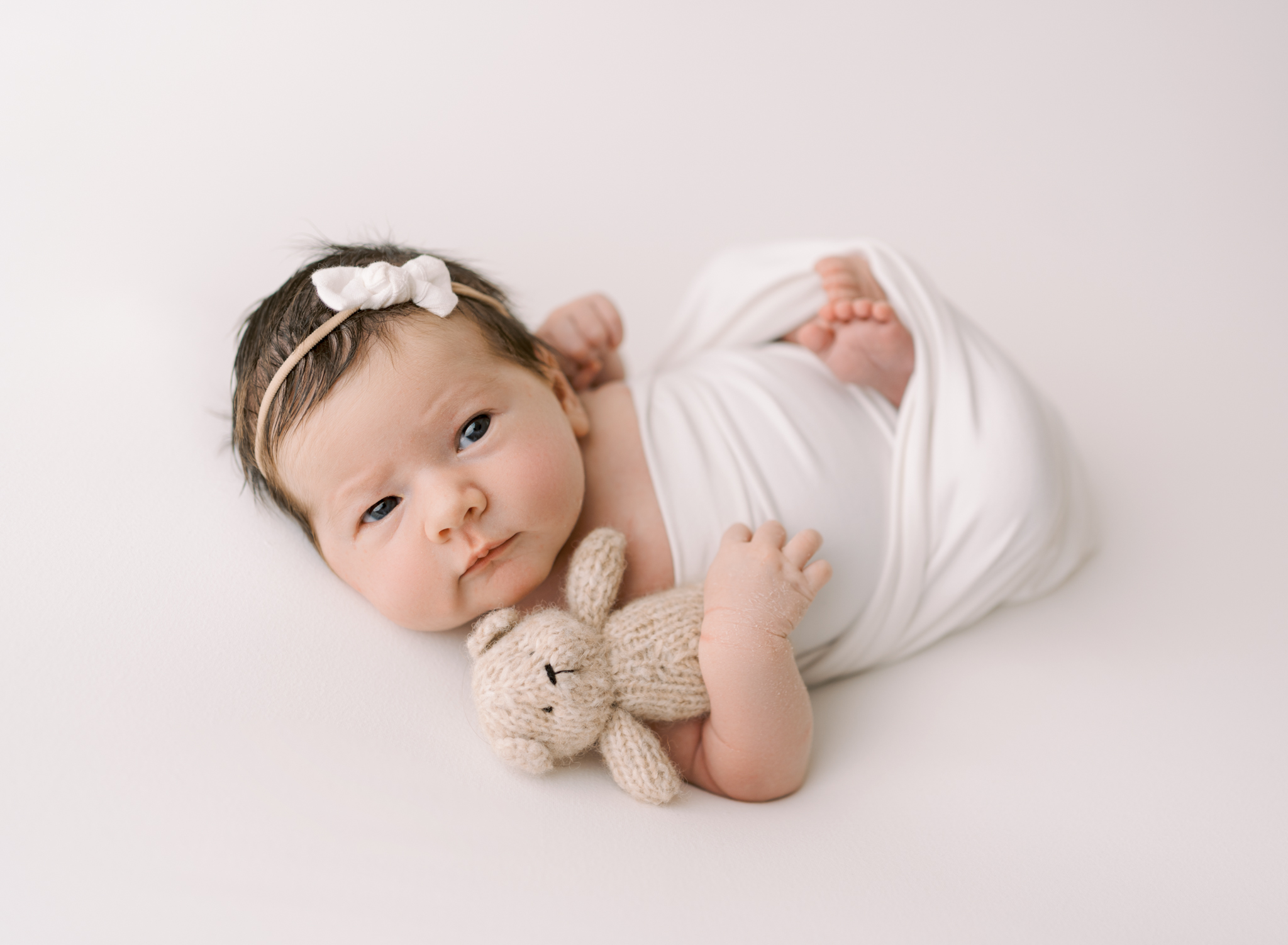 atlanta best newborn photographer with studio