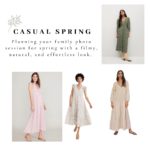 dreamy spring family photo session outfit ideas