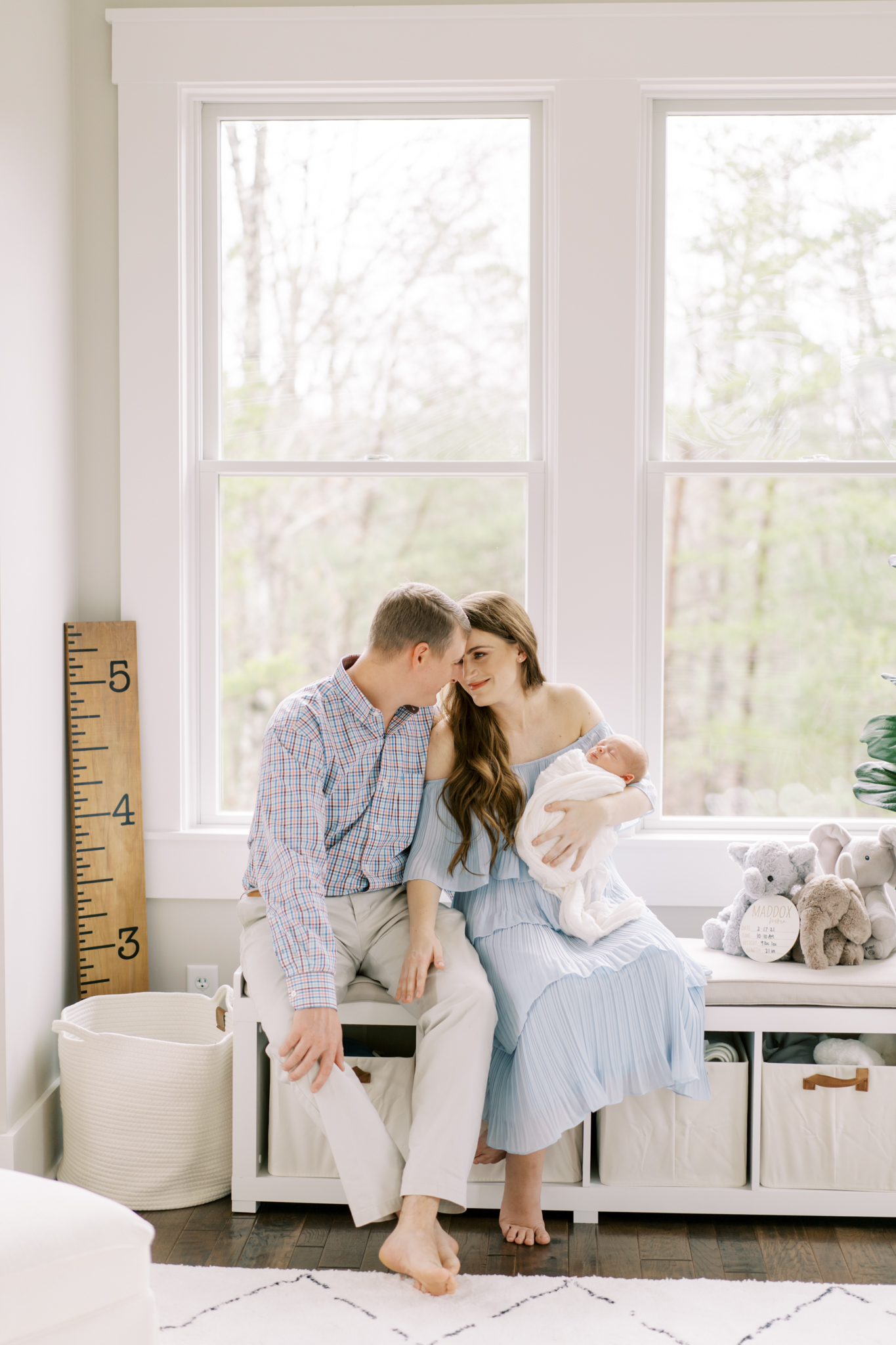 Atlanta Lifestyle Newborn photographer light and airy