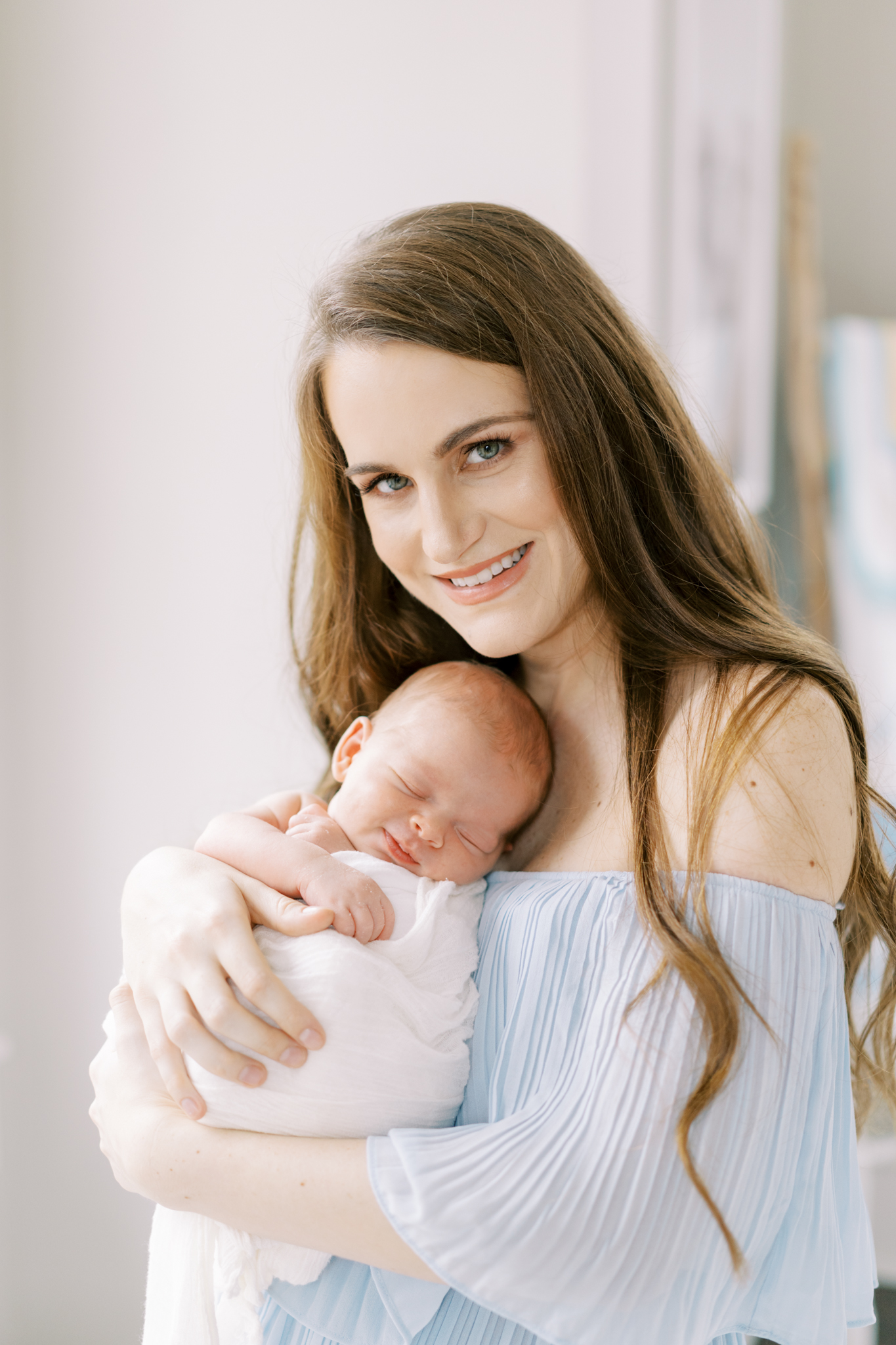 Atlanta Lifestyle Newborn photographer light and airy