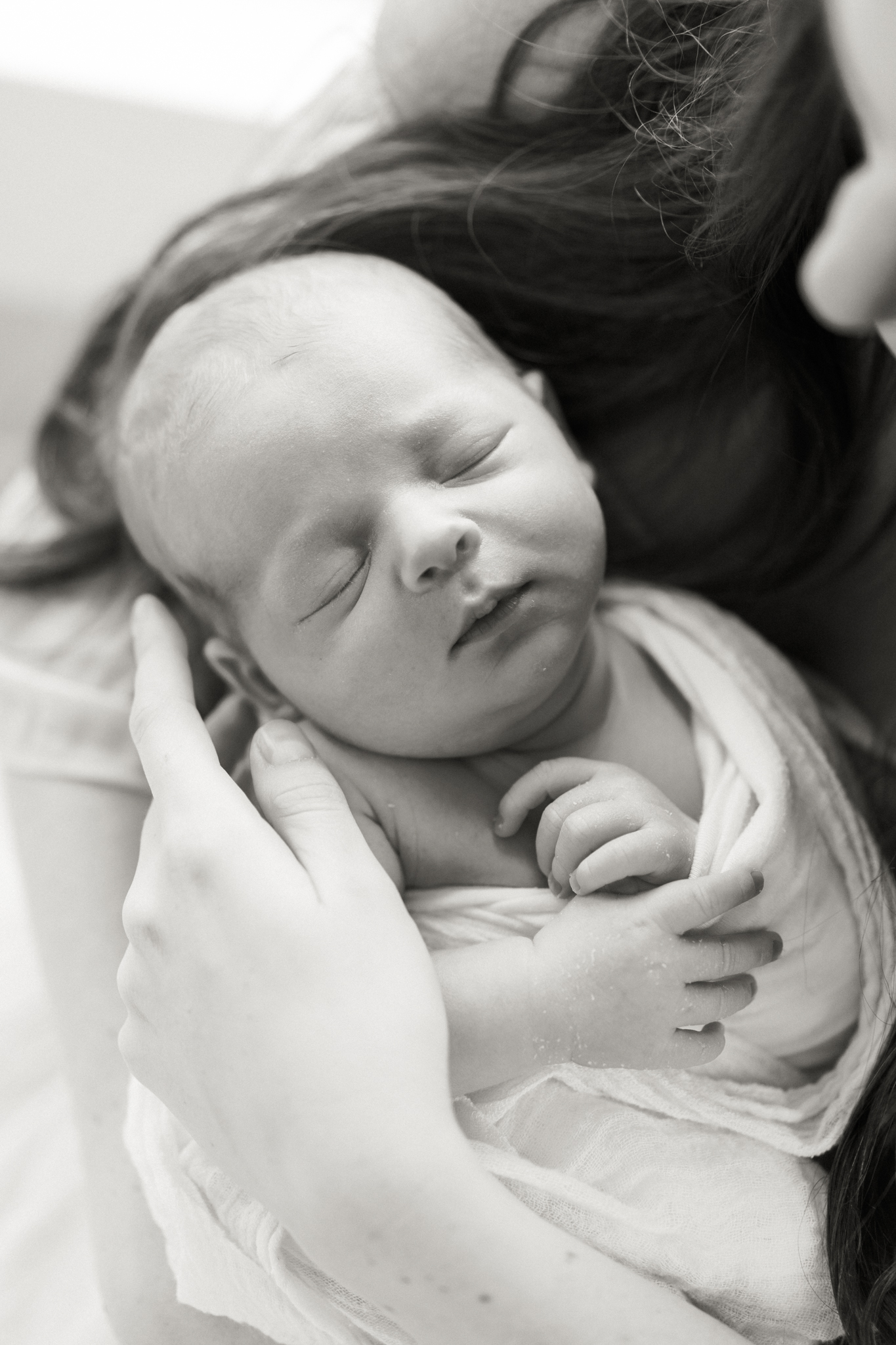 Atlanta Lifestyle Newborn photographer light and airy