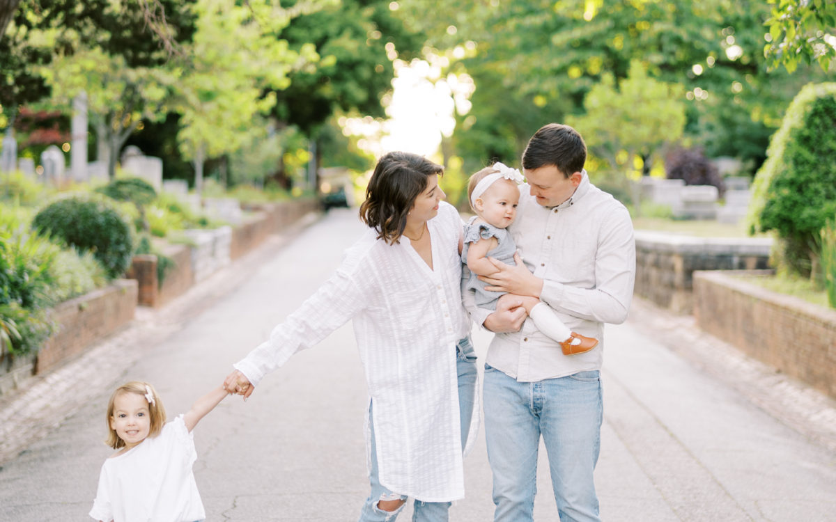 Atlanta Family Photography | Outdoor family photos - light and filmy