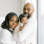 Buckhead lifestyle newborn photography, light and airy in home newborn session