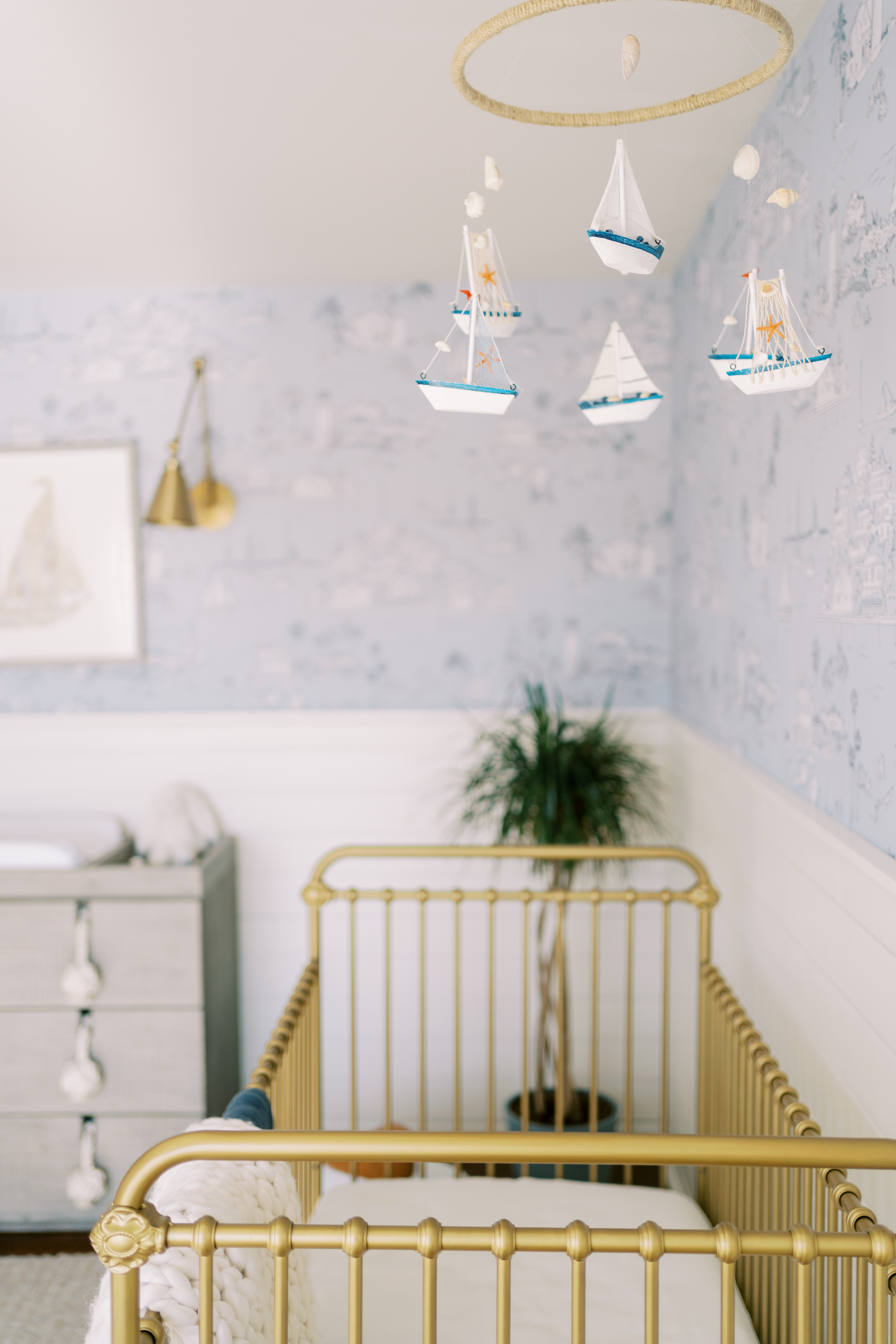 nautical nursery design, cumming ga baby photographer