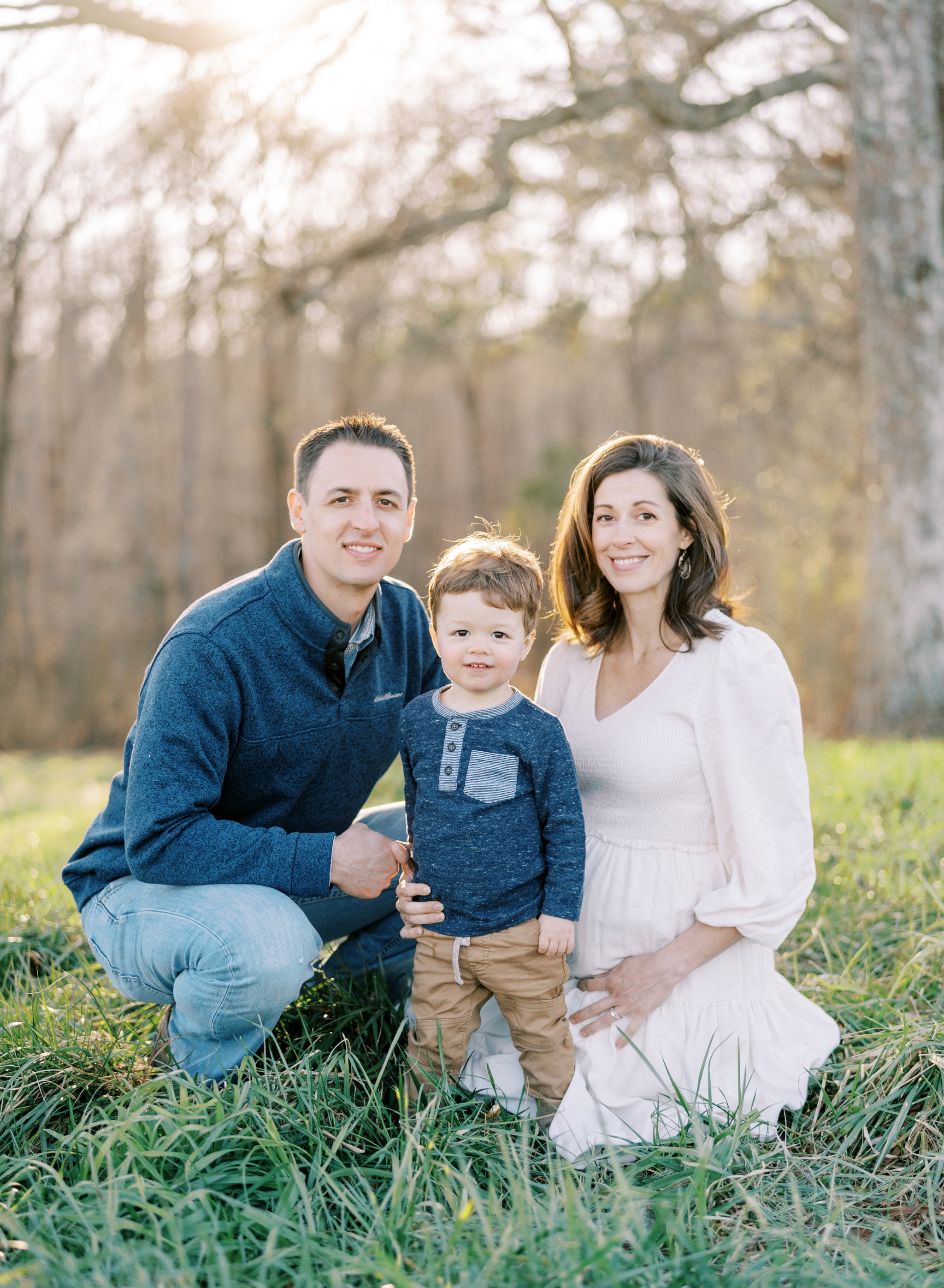 Natural Outdoor Maternity and Family Photos near Alpharetta, GA