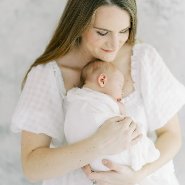 Atlanta Studio Newborn Photos - Natural, Light, Filmy Newborn Photos