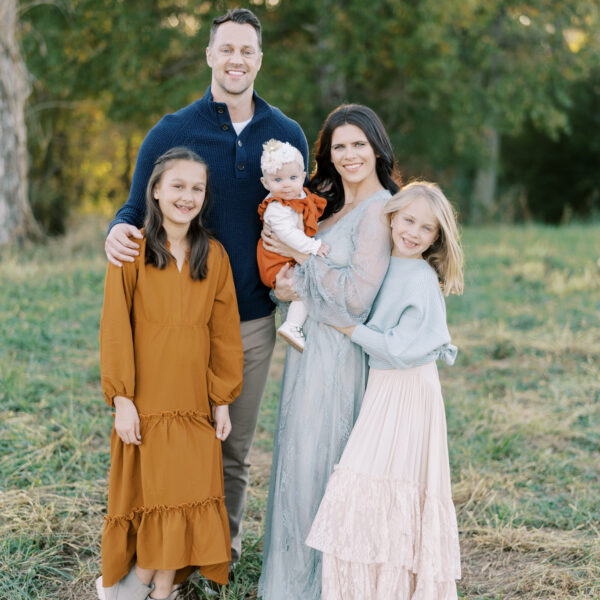 North Atlanta Family Photography | Vibrant Outdoor Family Photos at Sunset