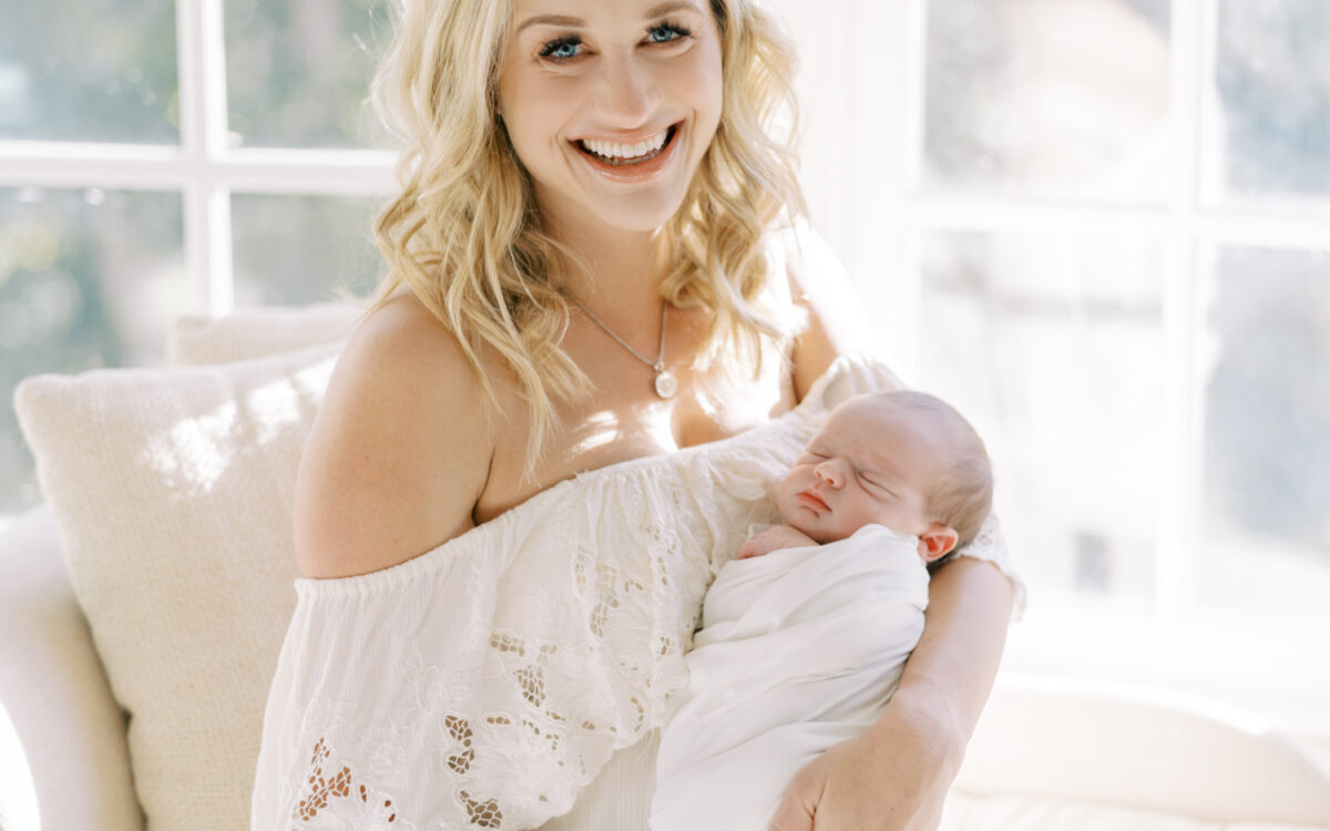 Roswell Newborn Photographer - Luminous and Filmy Lifestyle Newborn Session
