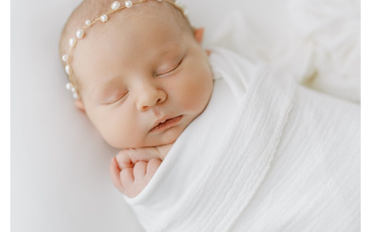 Natural Studio Newborn Photos - Cumming Newborn Photographer